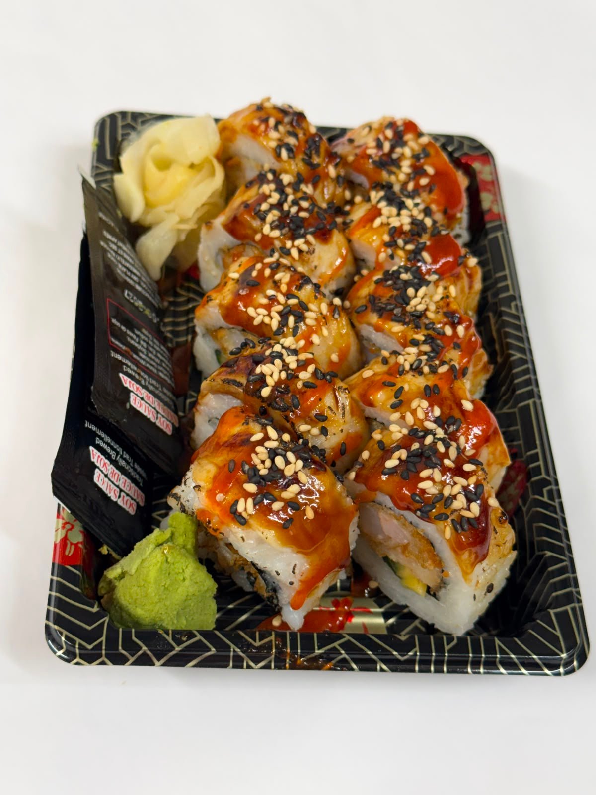 Prawn crunch roll at Makizu